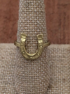 Lucky Horseshoe ring