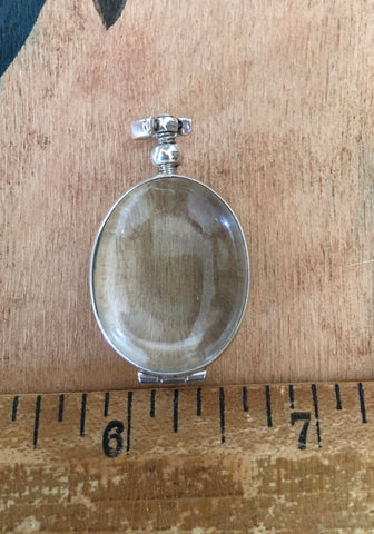 Standard Sterling oval locket