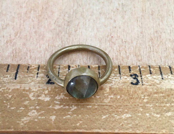 Labradorite ring