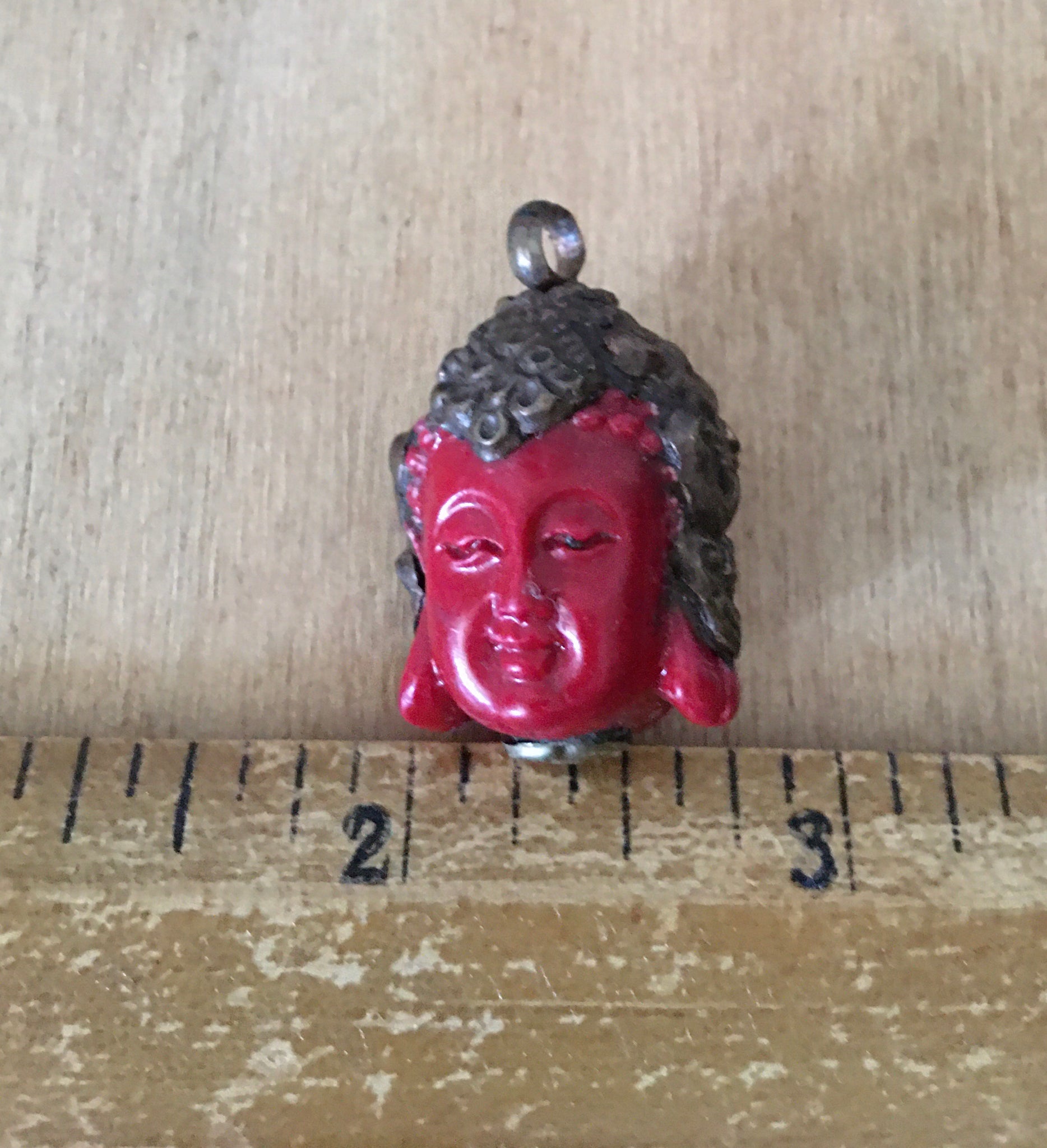 Red Buddha charm