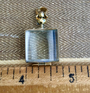 Mini square locket