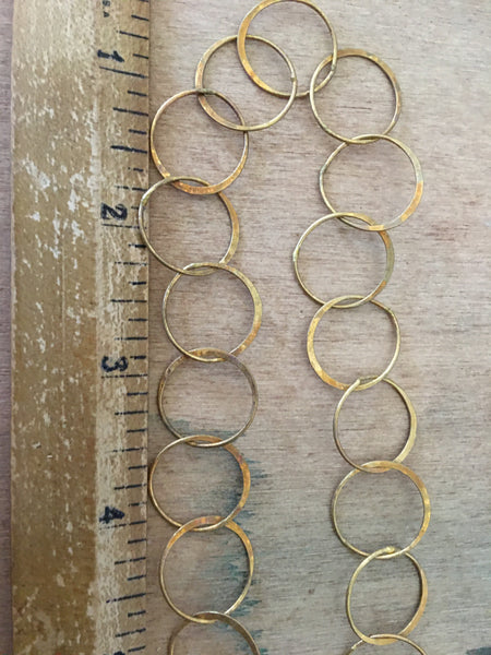 Circle Brass chain